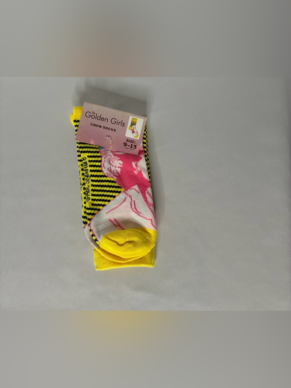 Fun Novelty Socks Featuring Golden Girls Rose